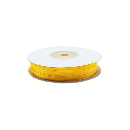 Cinta de 3mm Satin Liso 50mts Amarillo Miel