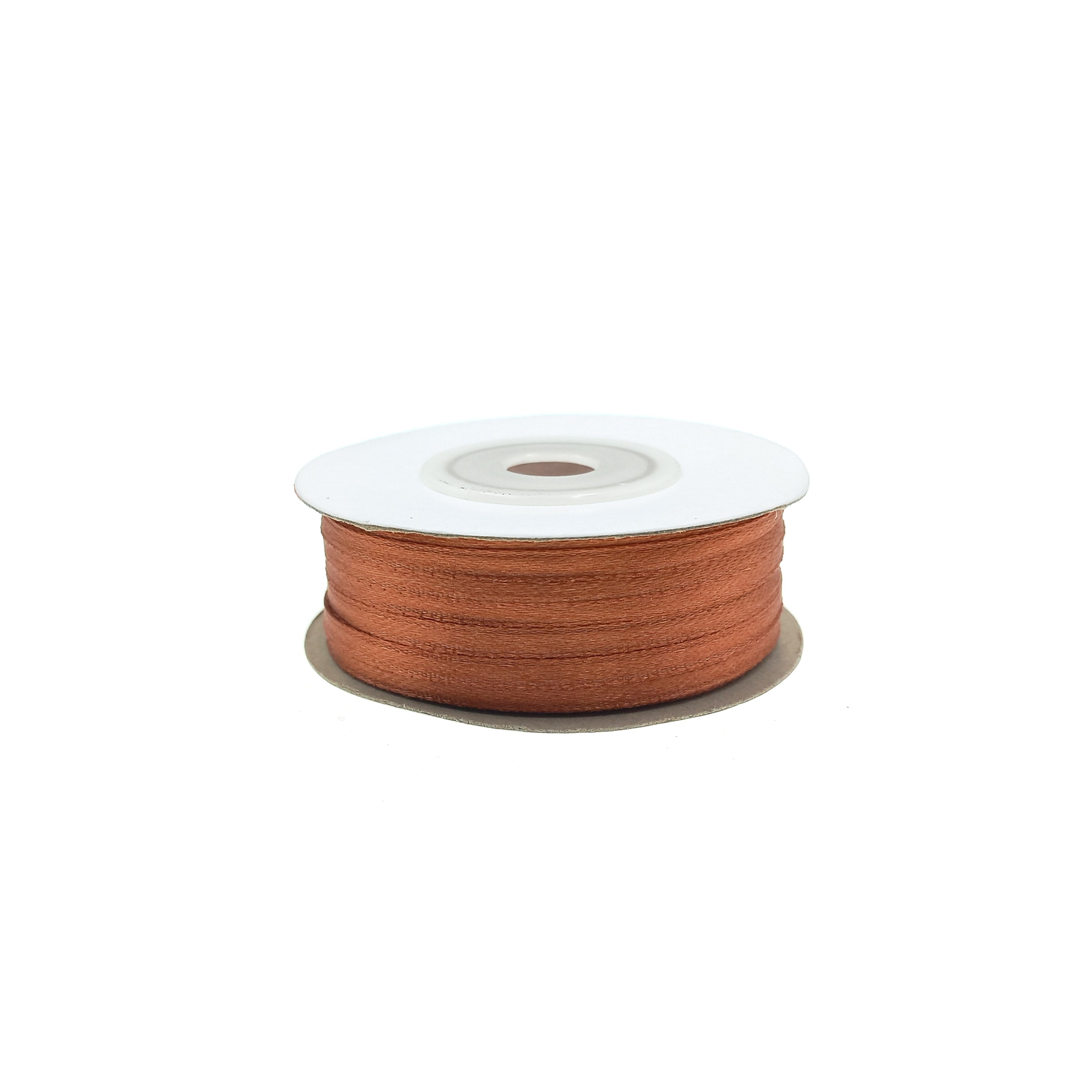 Cinta de 3mm Satin Liso 50mts Ladrillo