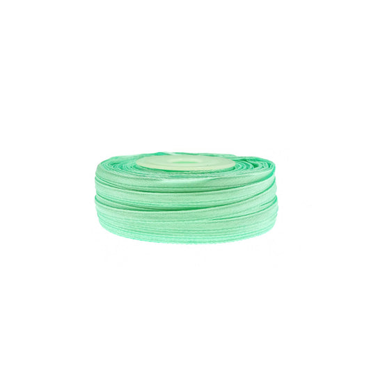 Cinta de 3mm Satin Liso 50mts Verde Menta